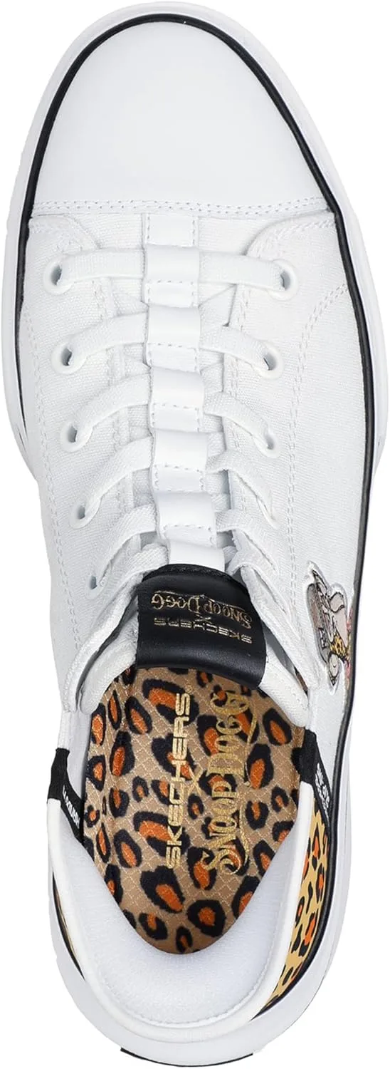 Мужские слипоны Skechers Snoop Dogg Snoop One Bombay 251049 WHT, белый — фото 4