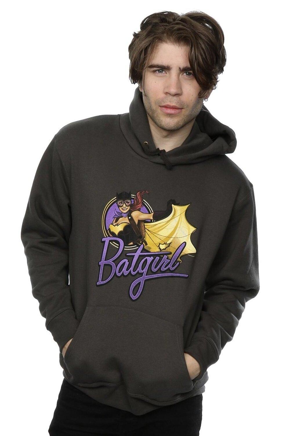 

Толстовка со значком DC Bombshells Batgirl DC Comics, серый