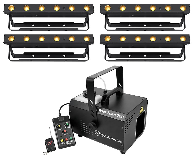 

Дымогенератор Chauvet (4) Ezlink Strip Q6 BT+ROCKHAZE 700