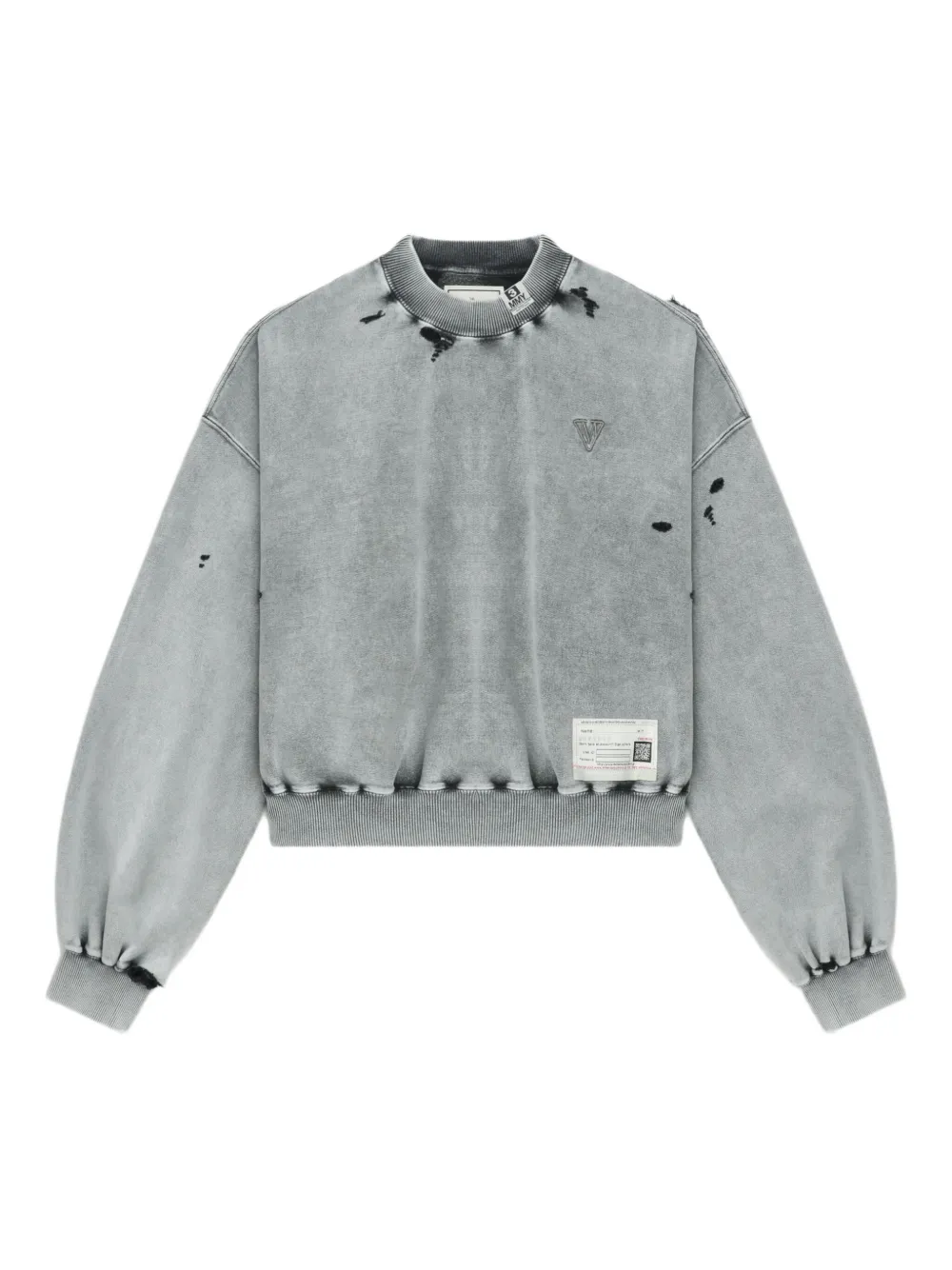 

Толстовка с логотипом Maison Mihara Yasuhiro, серый