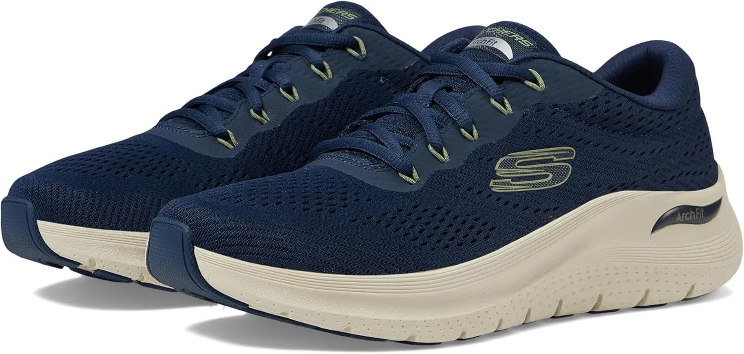 Мужские кроссовки Skechers Arch Fit 2.0 SKECHERS Sport, Navy Mesh Synthetic — фото 2