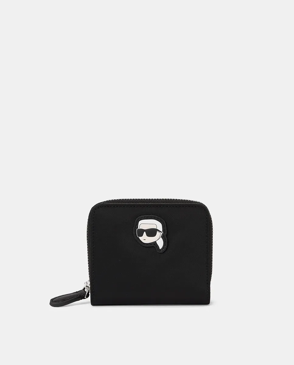 

Средний нейлоновый кошелек Karl Lagerfeld, черный