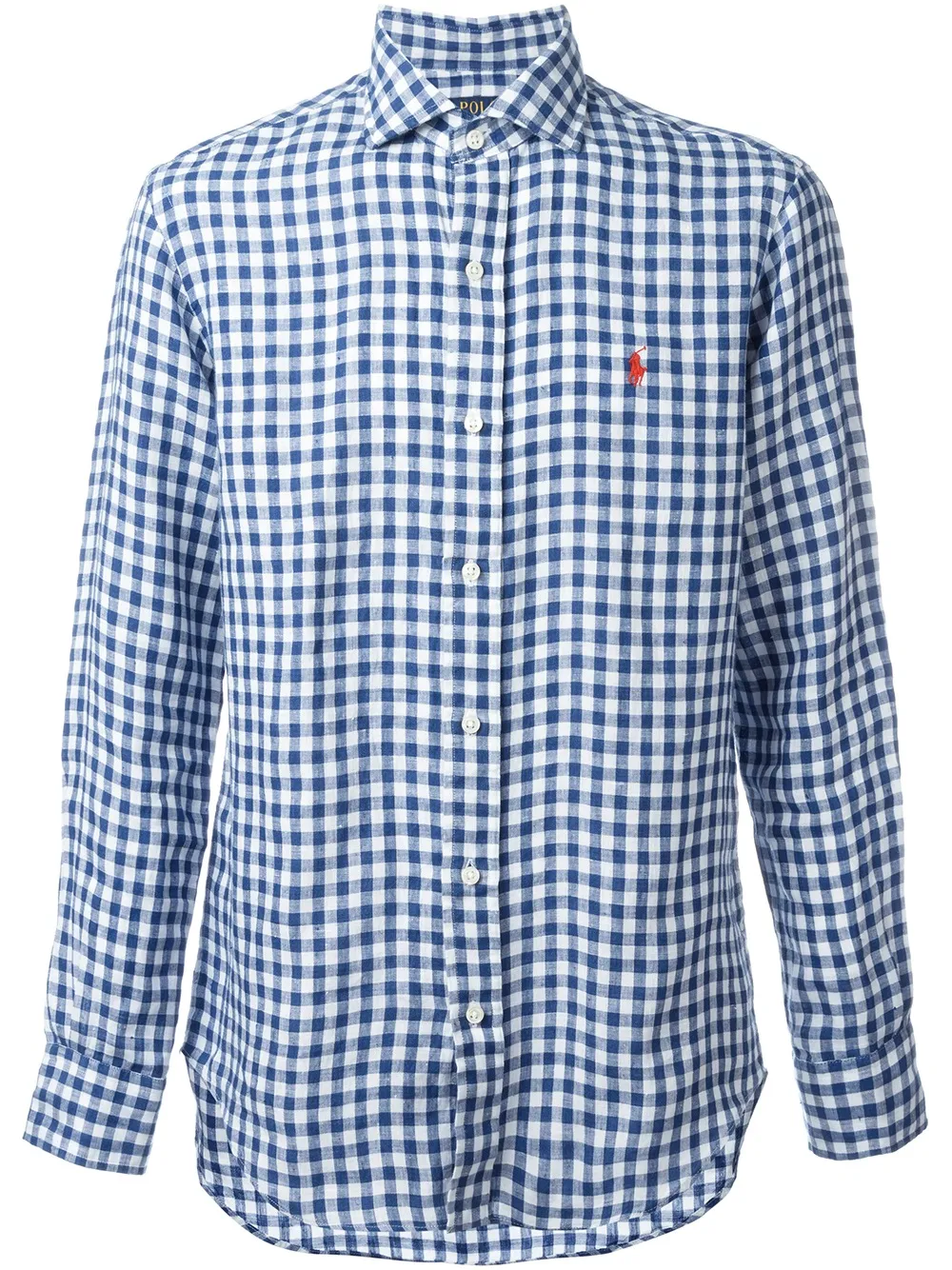 

Рубашка в клетку POLO RALPH LAUREN, синий