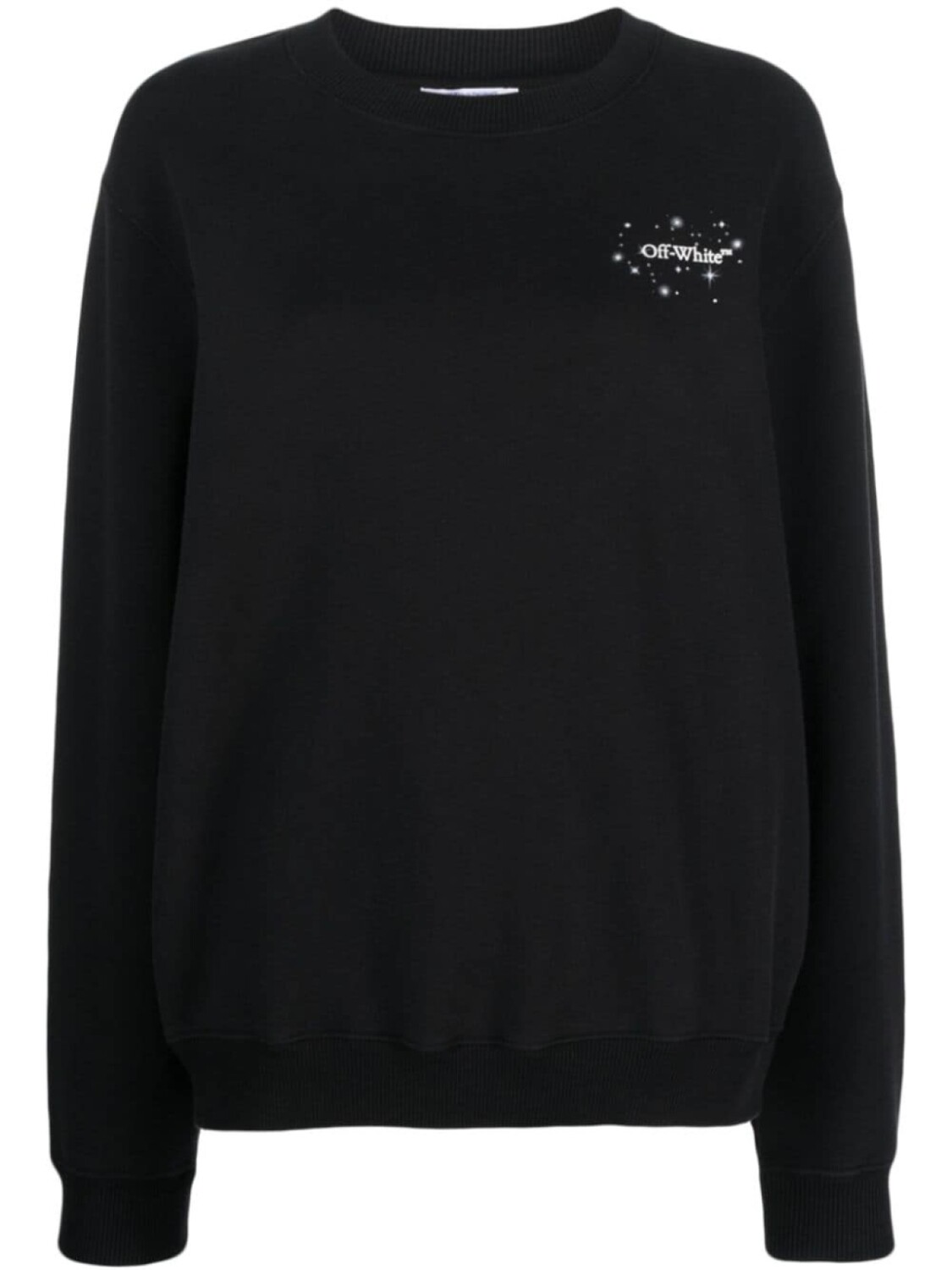 

Off-White толстовка Bling Stars Arrow, черный