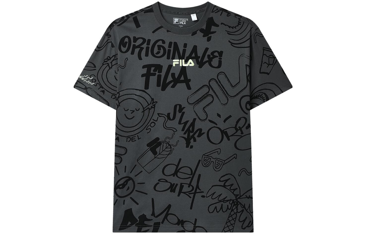 

Футболка мужская с принтом по всей поверхности Fila, цвет Allover Print