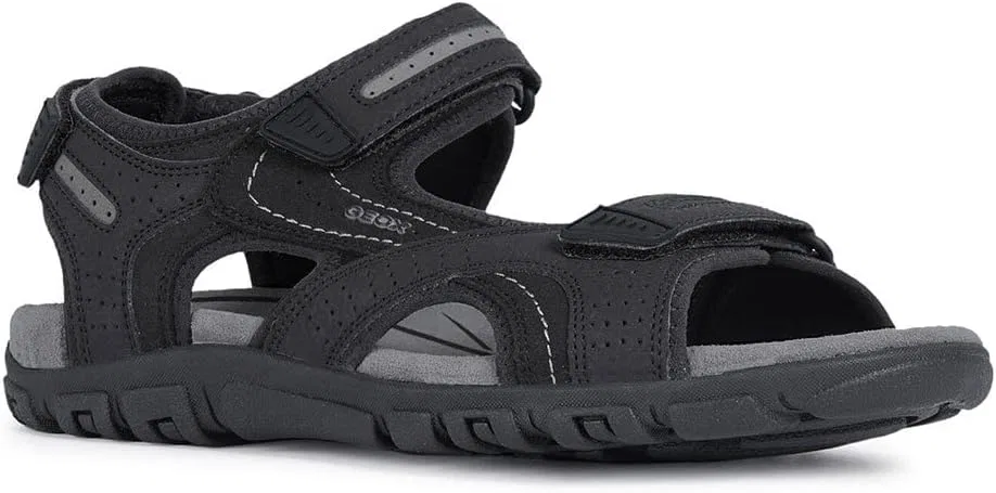 Мужские сандалии Geox Uomo Sandal Strada D с ремешком, Blackstone