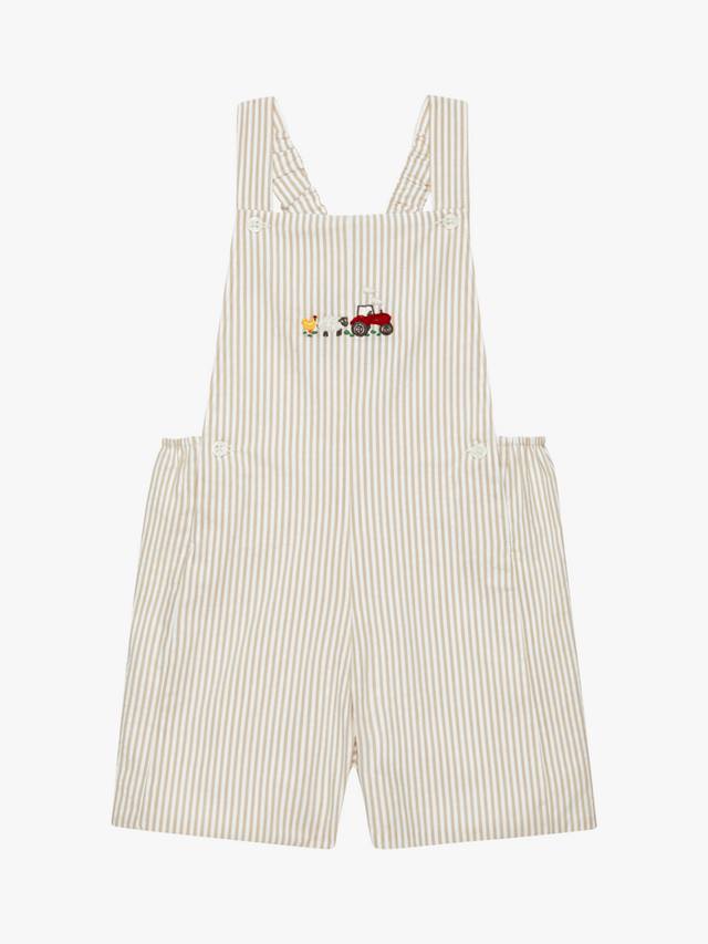 

Хлопчатобумажный комбинезон в полоску baby alexander Trotters, цвет Oatmeal/Multi