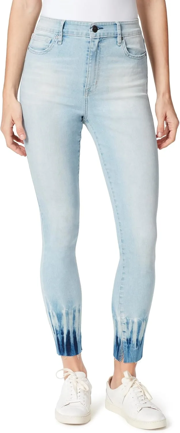 

Женские джинсы скинни с высокой посадкой FRAYED Jeans