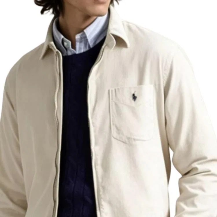 Куртка Polo Ralph Lauren Classic Version белая — фото 4