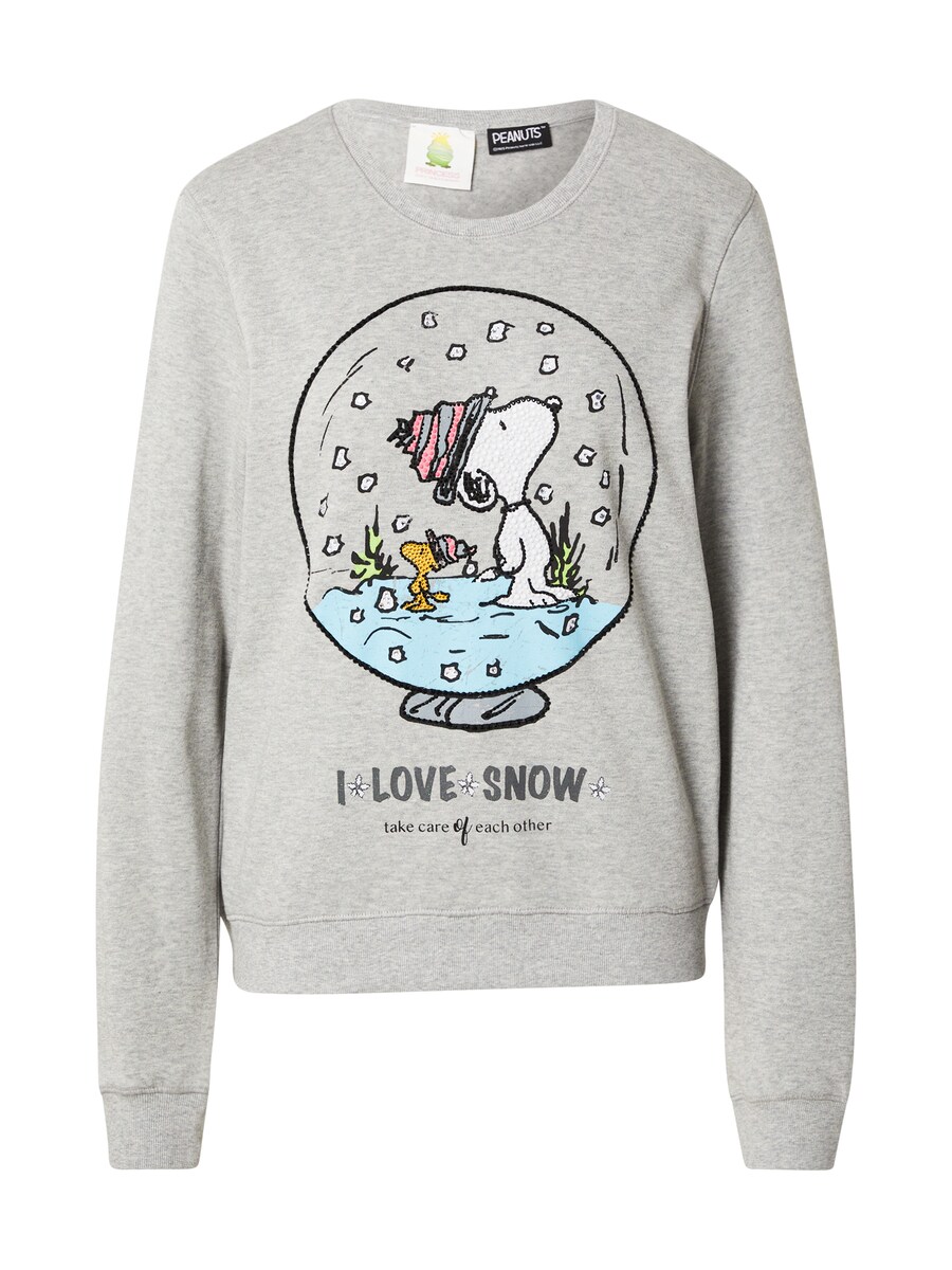 

Толстовка PRINCESS GOES HOLLYWOOD Snoopy Winter, Dark Grey/Mottled Grey