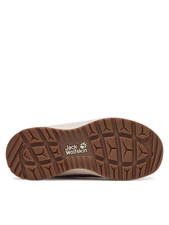 Сапоги для снега Polar Bear-g Texapore Mid Vc A62146 Jack Wolfskin, розовый — фото 4