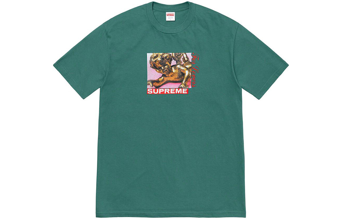 

Футболка FW20 унисекс Supreme, зеленый
