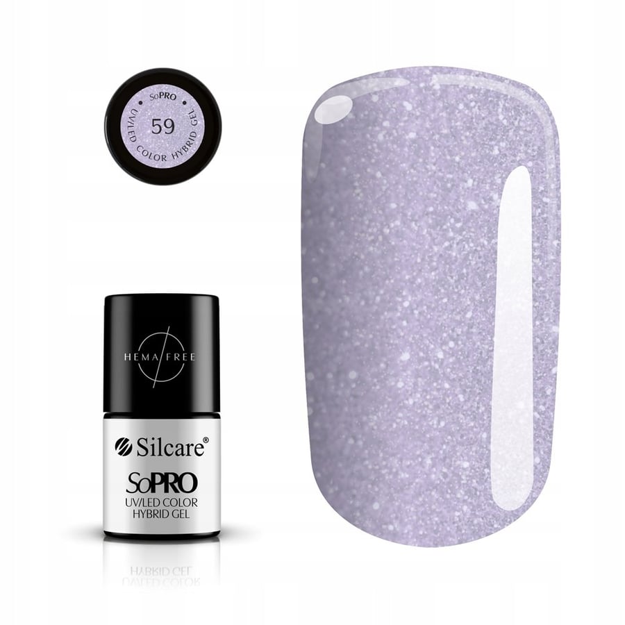 

Гибридный лак для ногтей Silcare SoPRO 59 7 г