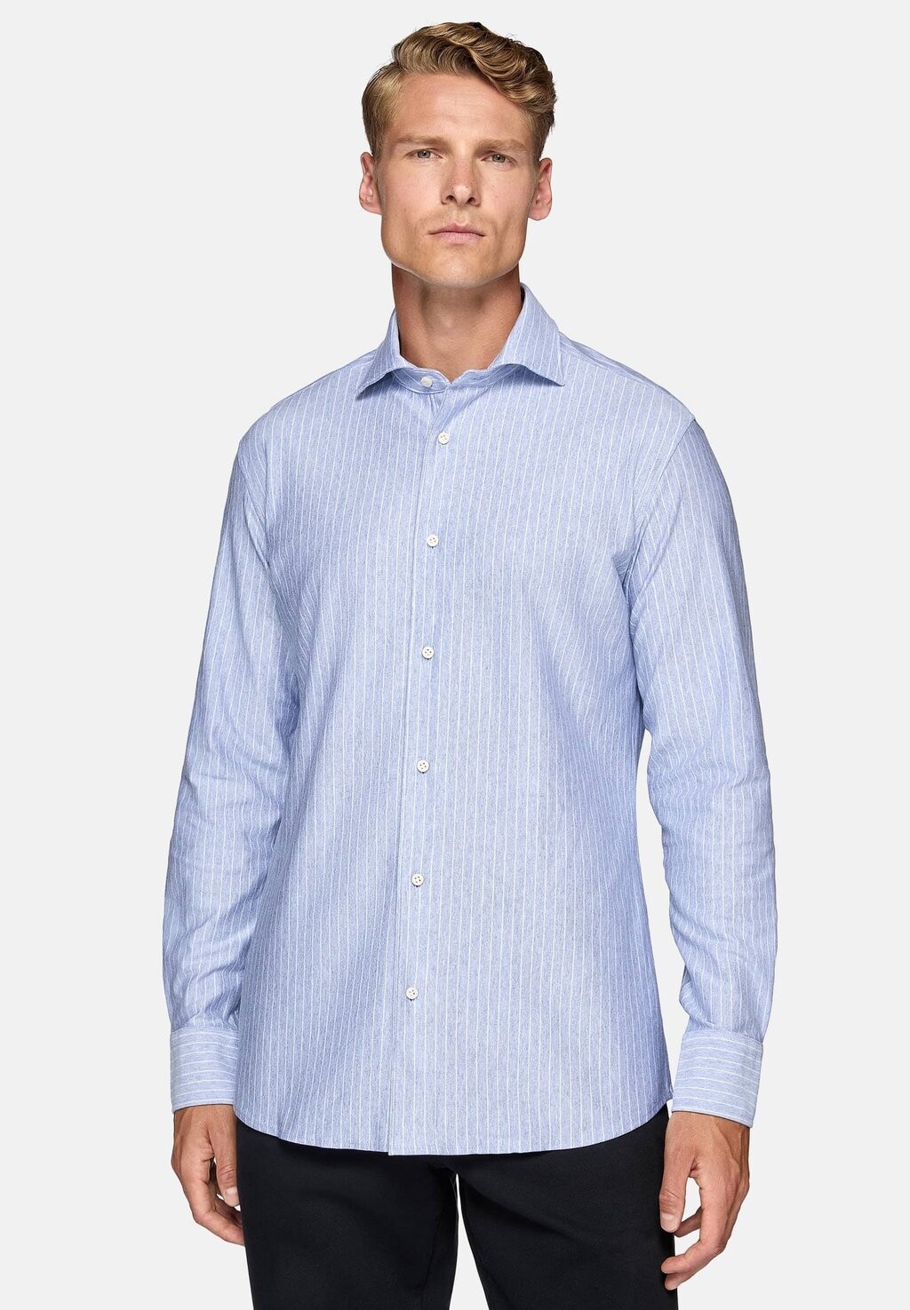 

Официальная рубашка REGULAR FIT Boggi Milano, светло-голубой
