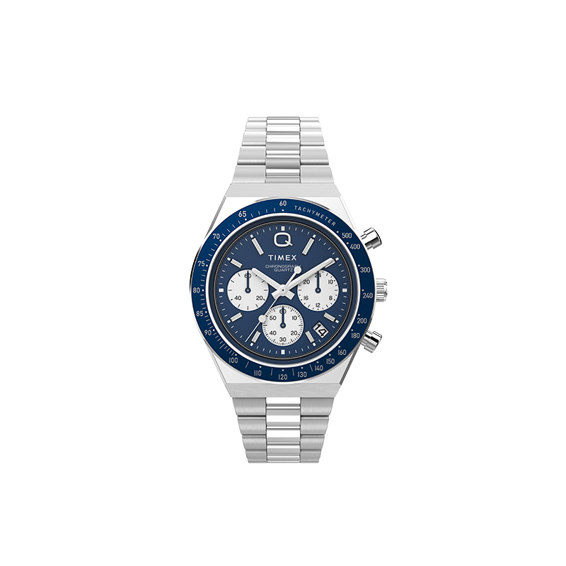 

TIMEX Часы Q Chronograph 40mm, Blue