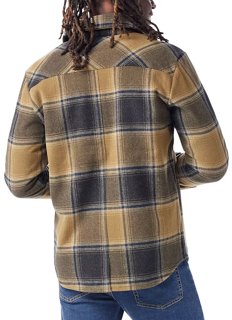 

Мужская куртка-рубашка Smartwool Anchor Line, цвет Winter Moss Plaid