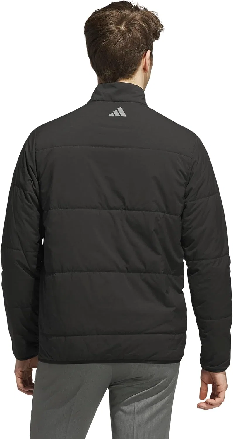 Куртка Adidas Ultimate365 Arctic с застежкой-молнией до четверти длины (мужская), черный — фото 3