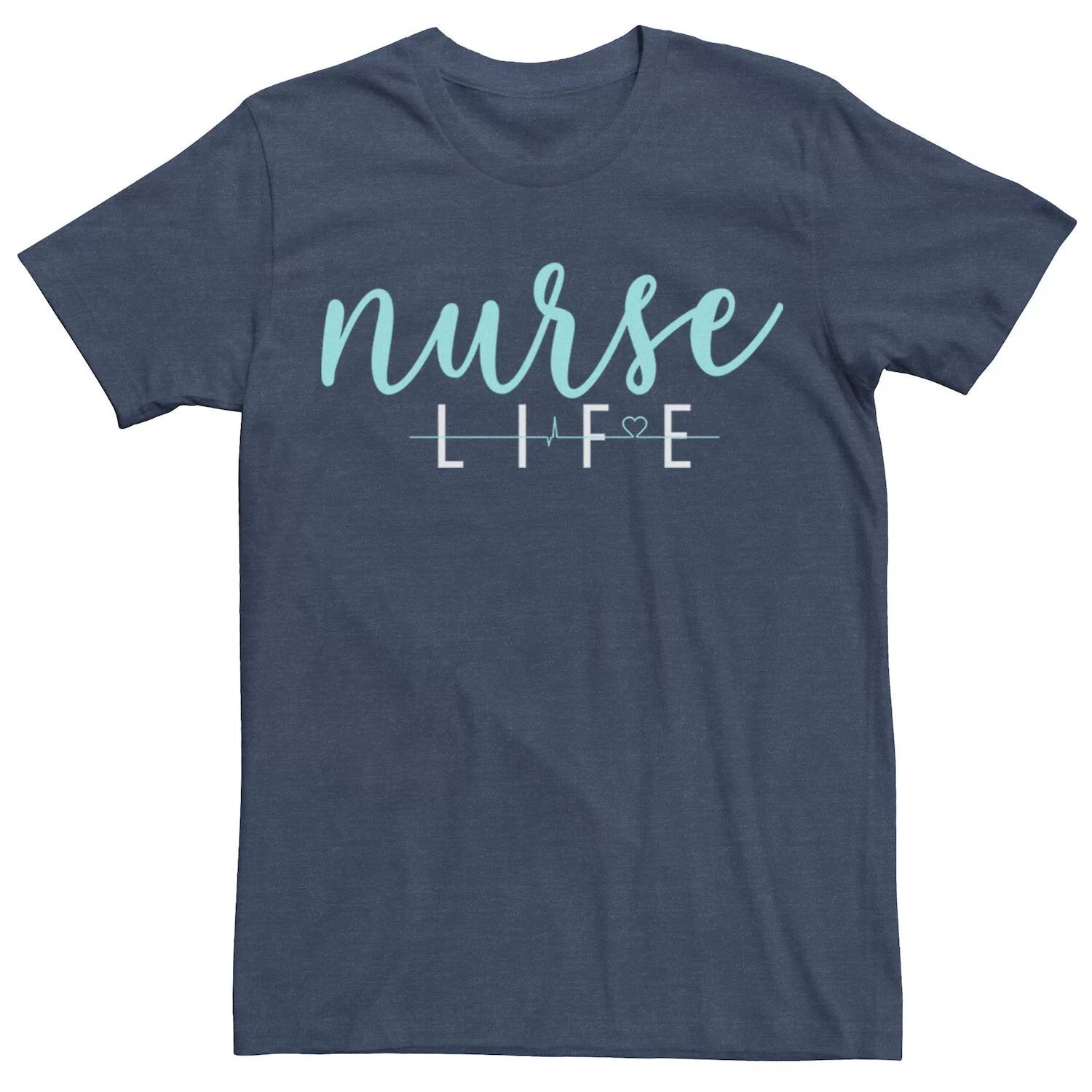

Мужская футболка Nurse Life с типографским рисунком