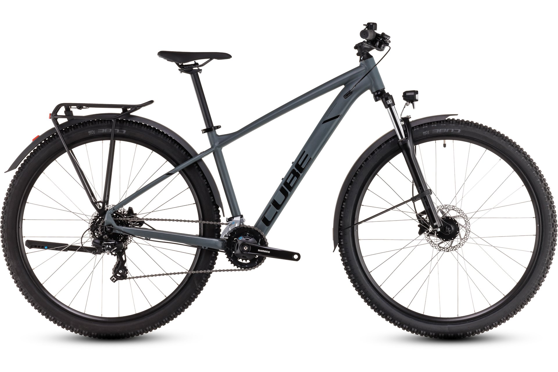 

Треккинговый велосипед Cube Aim ONE Allroad - 27,5 дюймов - Diamant - 2025, цвет Schwarz|foggyblack´n´black
