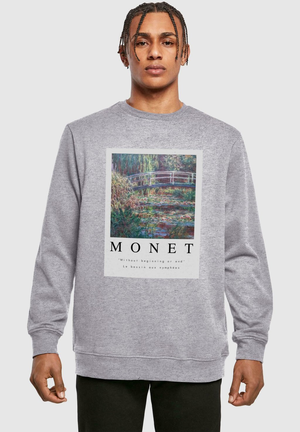 

Толстовка MONET WITHOUT CREWNECK Merchcode, светло-серый