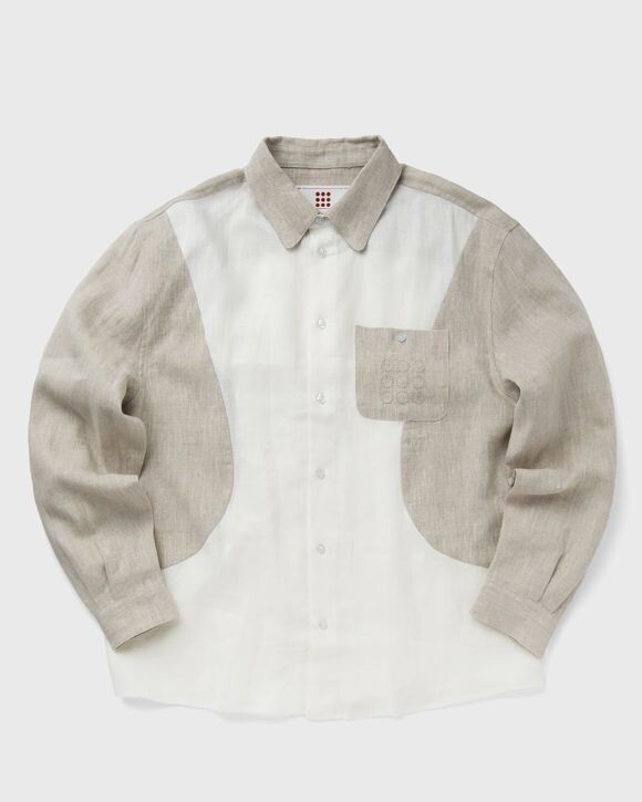 

Топ The New Originals Curve Shirt, цвет white alyssum/beige