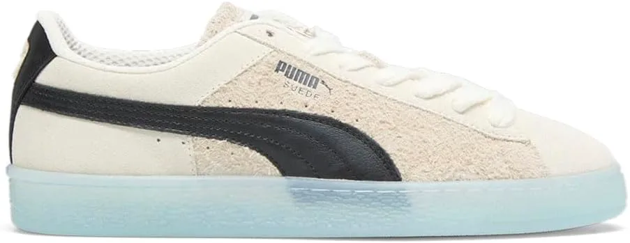 Мужские замшевые кроссовки Puma Classic Mist, белый/черный/синий — фото 2