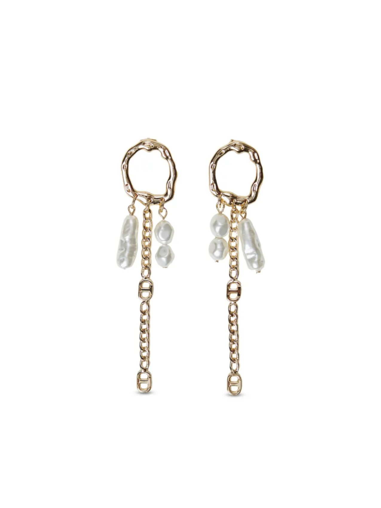 

Серьги из перламутра TWINSET, золотой