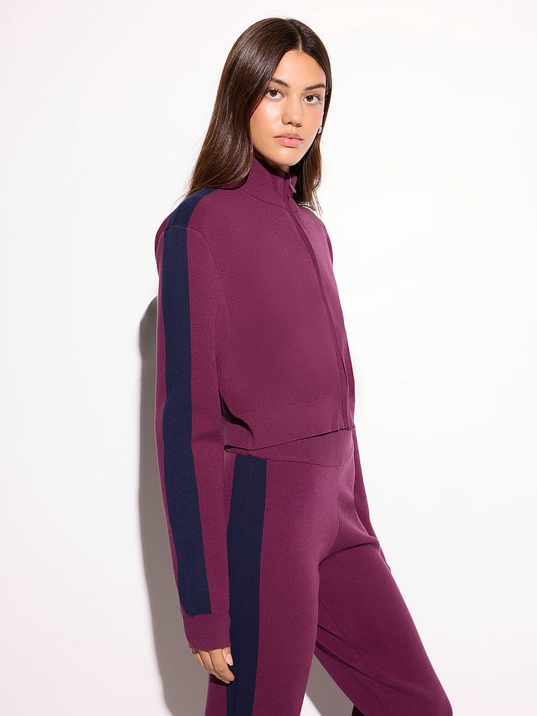 

Толстовка Marlow на молнии Spiritual Gangster, dark dahlia