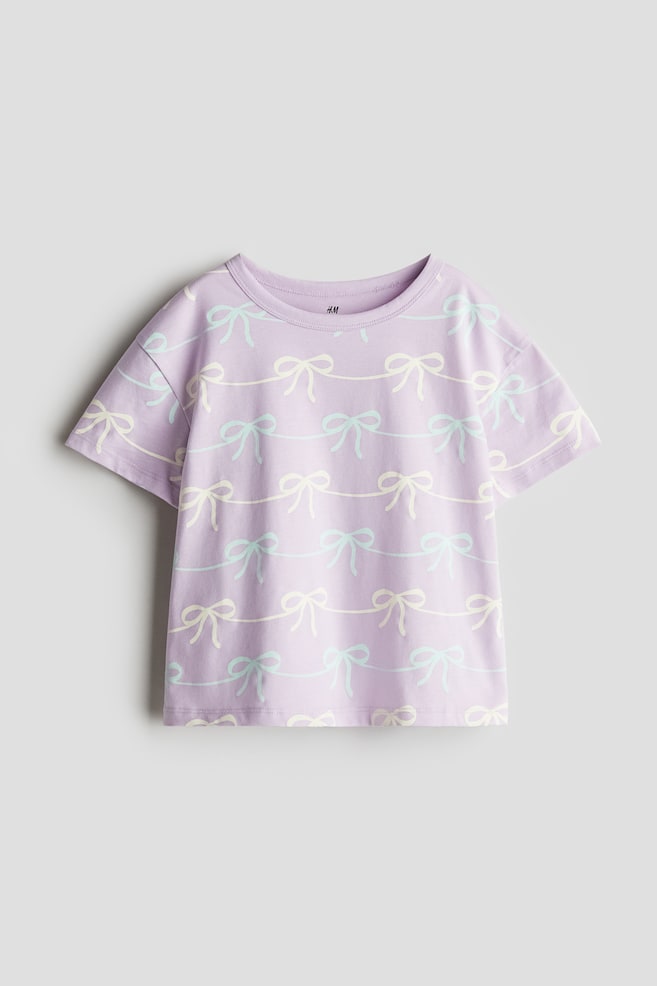 

Рубашка из джерси с принтом H&M, мультиколор