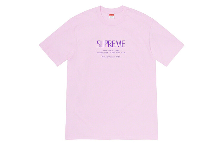 

Коллекция Весна/Лето 2020 Футболка Унисекс Supreme, темно-синий