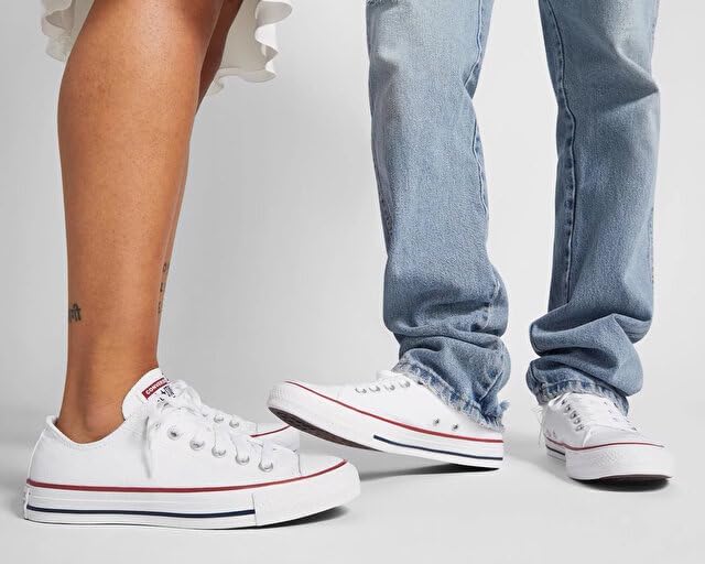 Кроссовки Converse Chuck Taylor All Star Low Top для взрослых унисекс, белый — фото 3
