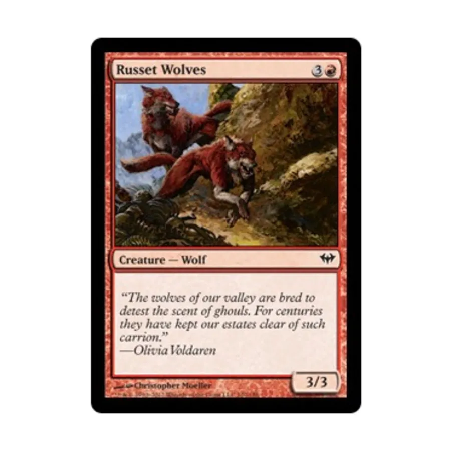 

CCG Рыжие волки (К), MTG - Dark Ascension