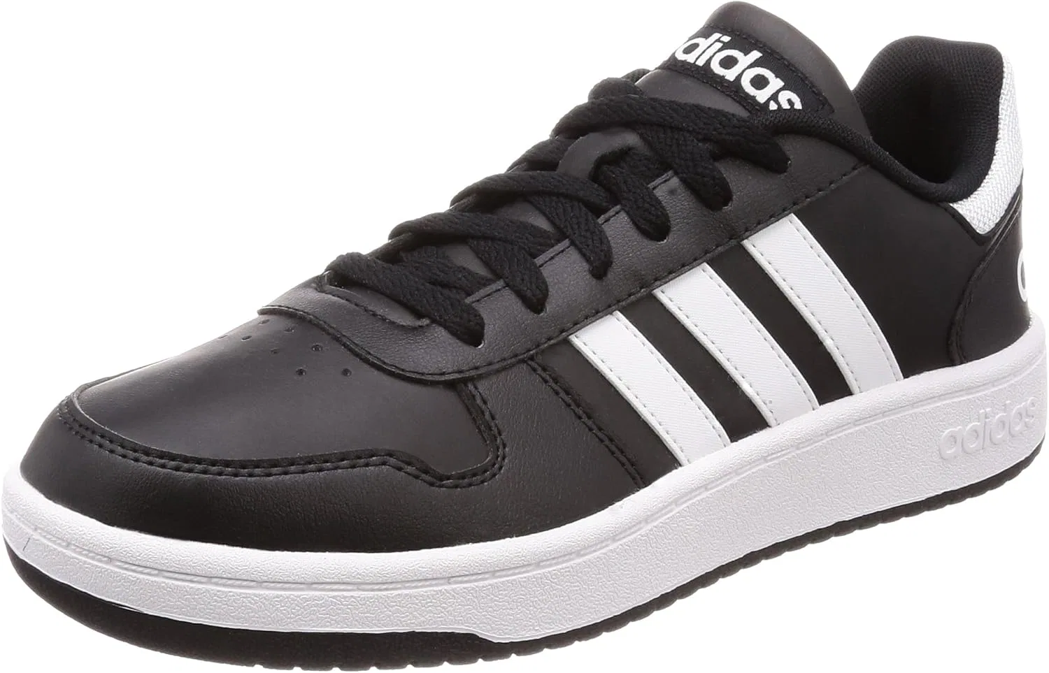 Мужские спортивные кроссовки Adidas Hoops 2.0, Black Negbas Ftwbla Ftwbla 000