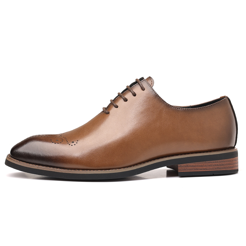 

POPULAR ROUSE PR Коричневые мужские туфли, цвет Brown