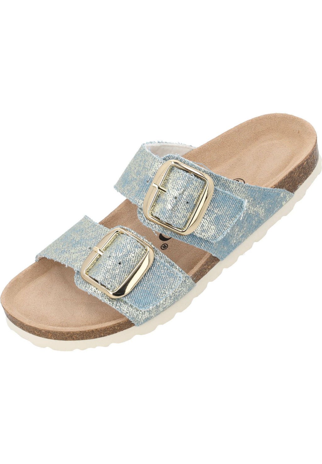Мюли SAMOS GS Palado, цвет Hellblau Gold — фото 4