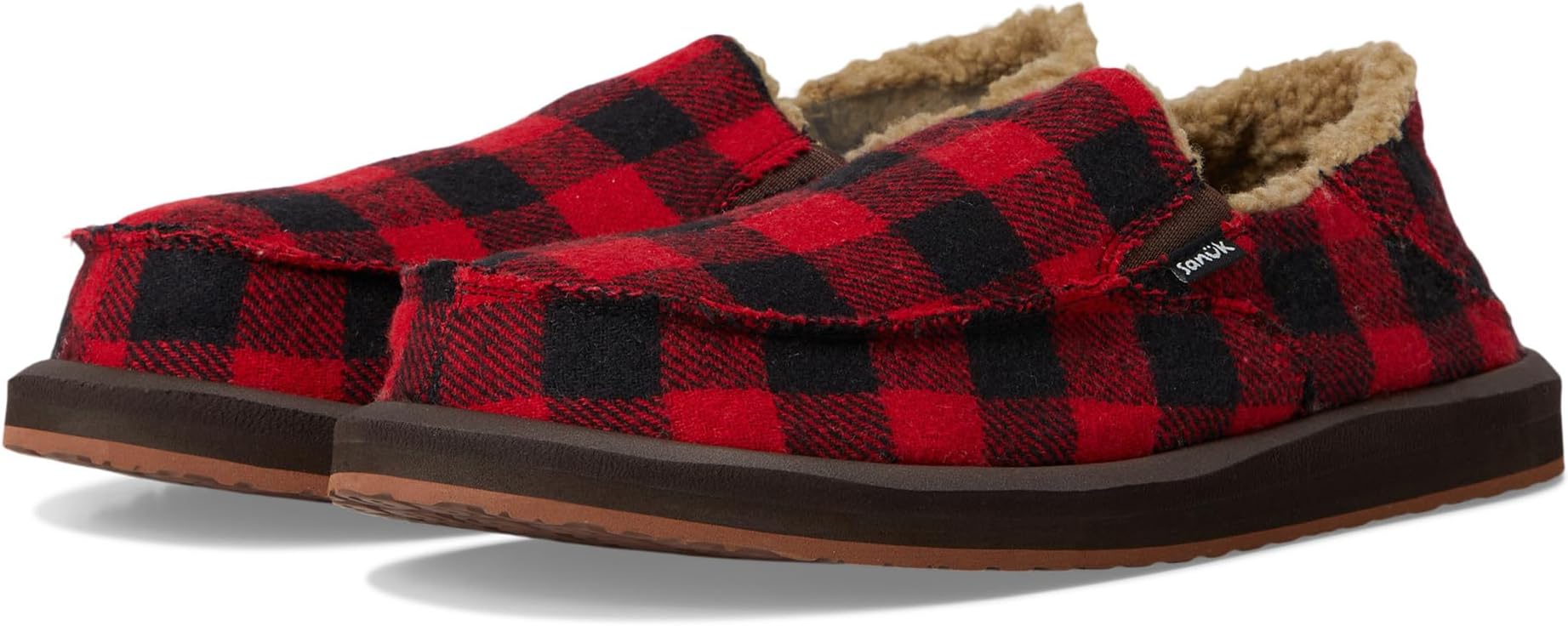 

Лоферы Sanuk Donny Buffalo Chill, красный