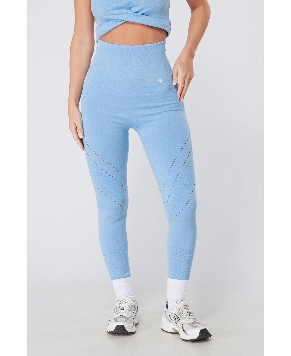 

Женские бесшовные леггинсы Marl с лазерной резкой Twill Active