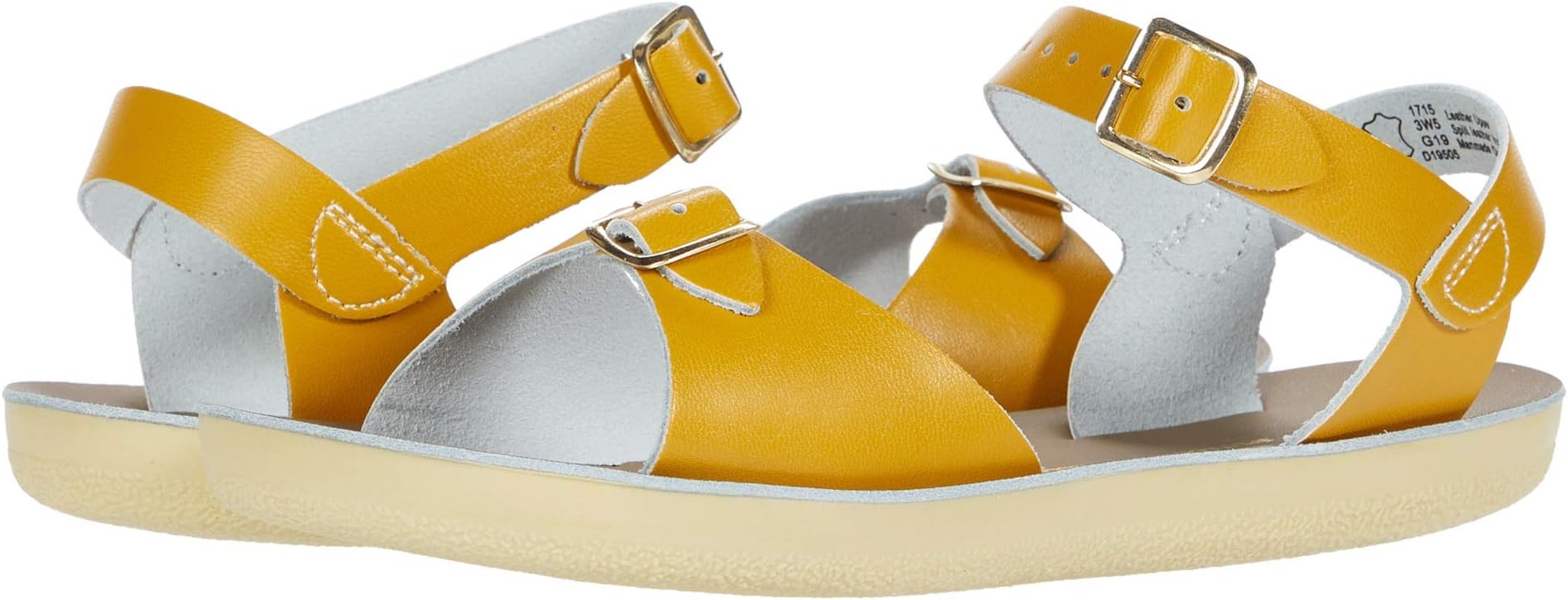 

Сандалии на плоской подошве Sun-San - Surfer Salt Water Sandal by Hoy Shoes, цвет Mustard