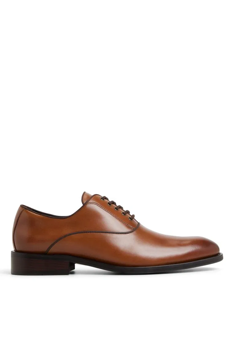 Туфли мужские формальные, Braz Shoes Aldo, коньячный