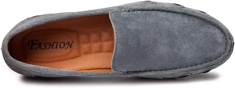 Лоферы мужские Penny Loafers, Grey TEDALIHAO — фото 3