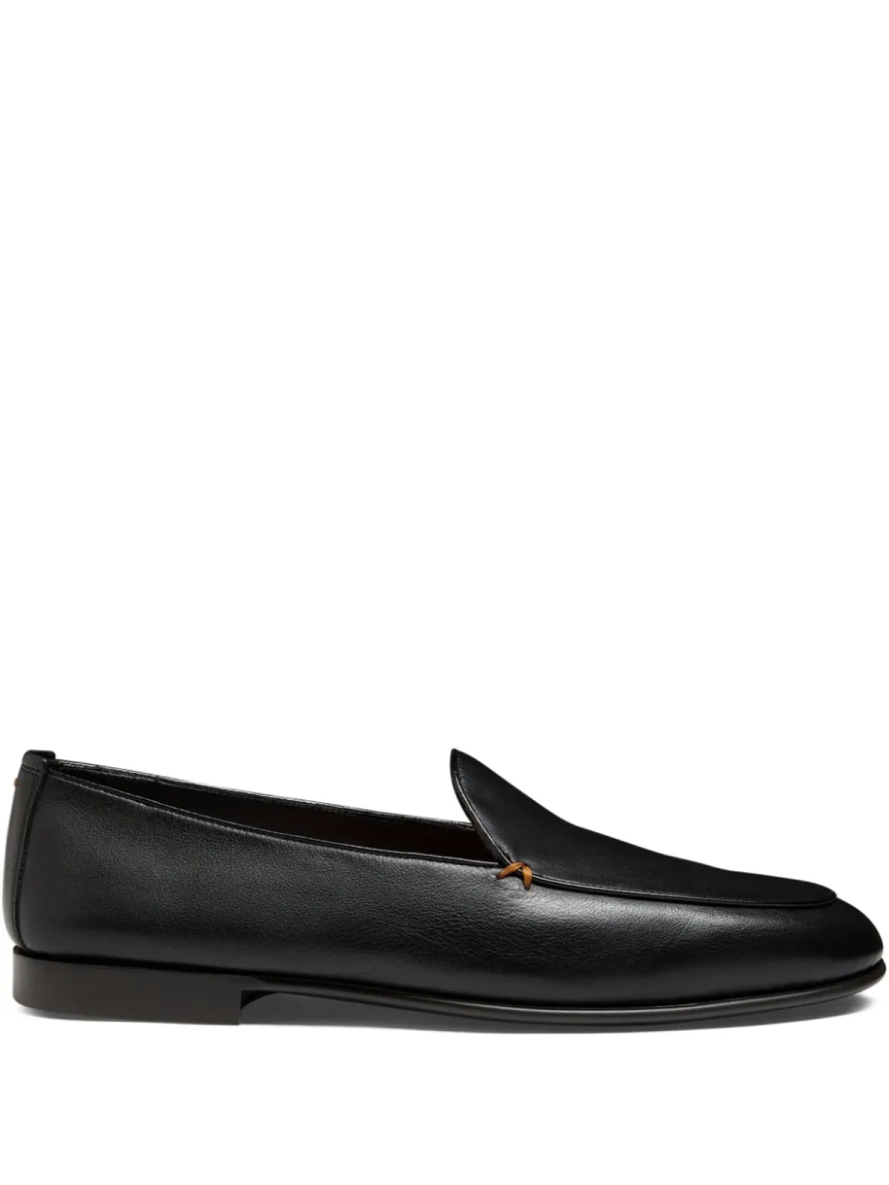 

Santoni кожаные лоферы, черный