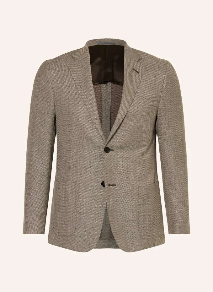 

Куртка очень узкого кроя Corneliani, бежевый