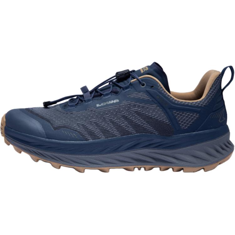 

Lowa Мужские низкие походные ботинки FORTUX Cloud с противоскользящей и износостойкой подошвой, синий