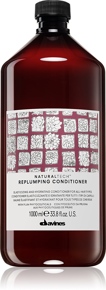 

Увлажняющий кондиционер Naturaltech Replumping Conditioner для легкого расчесывания Davines, 1000 мл