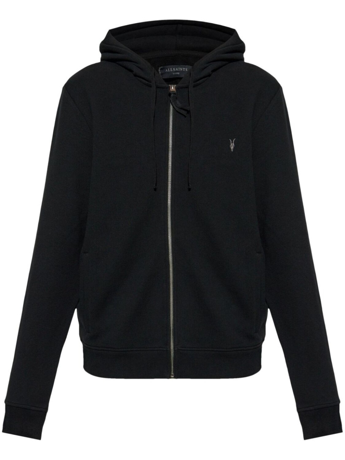 

Толстовка с капюшоном Raven AllSaints, черный