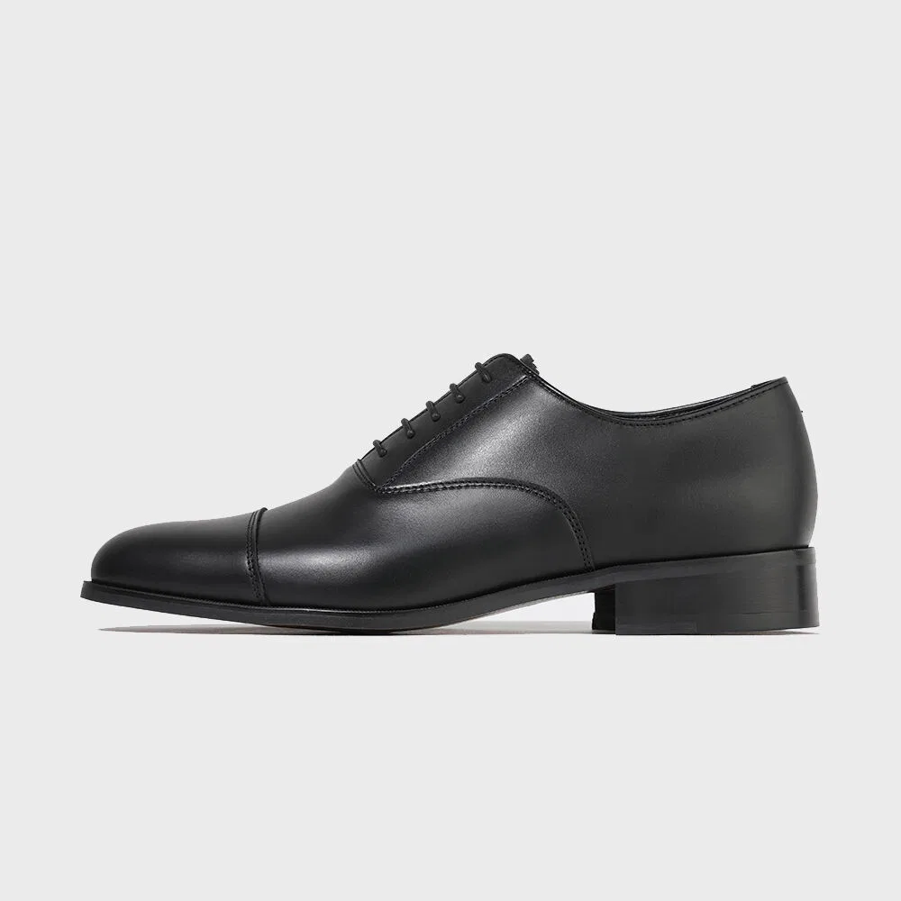 Мужские оксфорды Classic Dandy Line Standard 4006, чёрные, от Firenze.A — фото 2