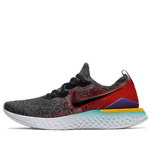

Кроссовки epic react flyknit 2 Nike, черный