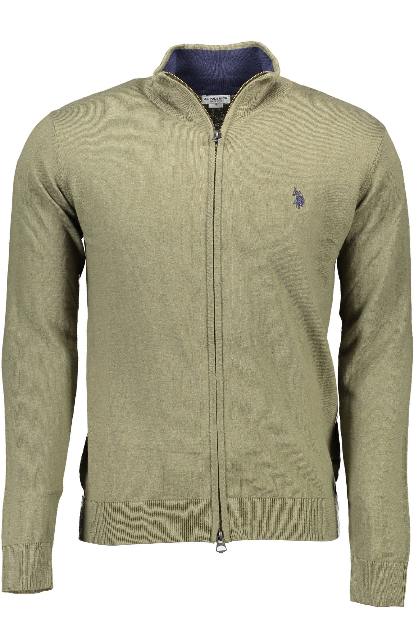

Зеленый хлопковый мужской свитер U.S. Polo Assn.