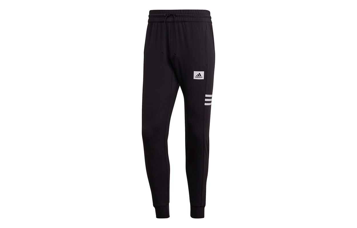 

Трикотажные спортивные штаны женские черные Adidas