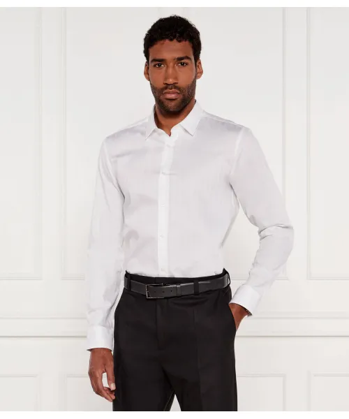

Рубашка Elisha02 Slim fit Hugo, белый
